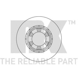 Диск тормозной передний вентилируемый NK 203017 фото