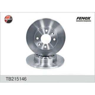 Диск тормозной передний не вентилируемый Fenox TB215146 фото