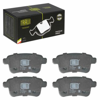 Колодки тормозные задние дисковые к-кт TRIALLI PF 4091 фото 2