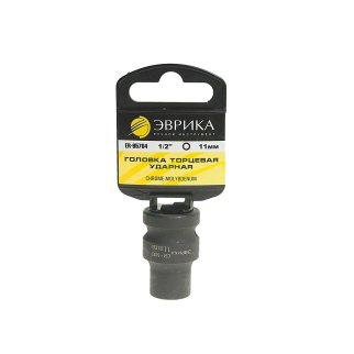 Головка торцевая 11 1/2&quot; 6гр ударная (с держателем) ЭВРИКА фото