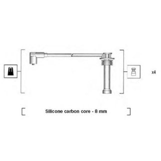 Провода высоковольтные (ком-кт) фото