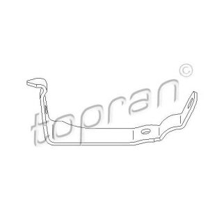Стойка переднего стабилизатора правая topran 401497755 фото