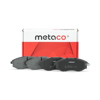 Колодки тормозные передние к-кт metaco 3000-363 фото