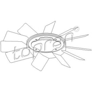 Крыльчатка topran 500903586 фото