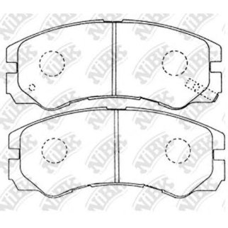 Колодки тормозные передние фото