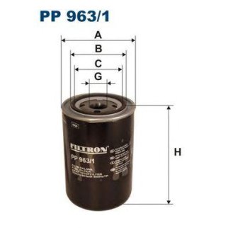 Фильтр топливный FILTRON PP 9631 фото