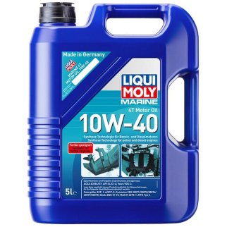 Масло моторное LIQUI MOLY для водн.техники 4Т 10/40 5л фото