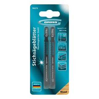 Полотна для электролобзика  по дереву, 2 шт.( 3106 - T111C ) GROSS фото 1