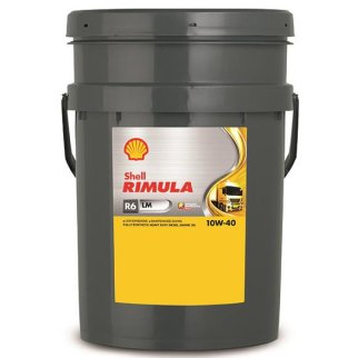 Масло моторное SHELL Rimula R6 LM 10W-40 синтетическое 20 л 550044858 фото