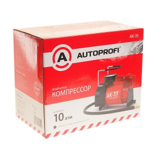 Компрессор автомобильный AK-35 35л/мин AUTOPROFI фото 1