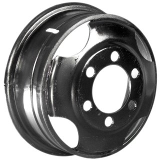 Диск колесный ГАЗ-3307,3309 ПАЗ-3205 (6 шпилек) без кольца чёрный (ОАО ГАЗ) фото