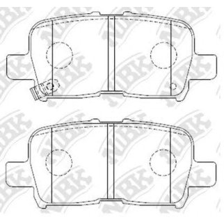 Колодки тормозные задние дисковые к-кт NiBK PN8803 фото