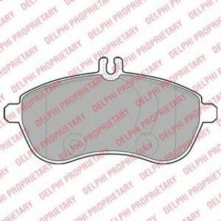 Колодки тормозные передние к-кт DELPHI LP2028 фото