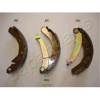 Колодки торм.бар.CHEVROLET SPARK 0.8-1.0 05-/DAEWOO MATIZ 0.8-1.0 98- фото