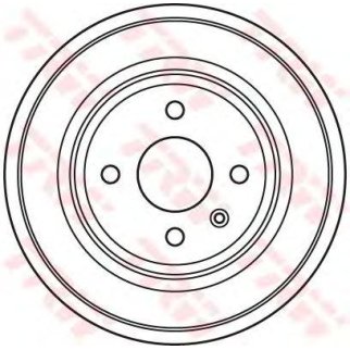 Барабан тормозной TRW DB4391 фото