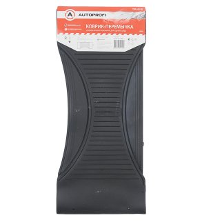 Коврики резиновые TER-555 BLACK черный, перемычка (1шт) AUTOPROFI /1/20 фото