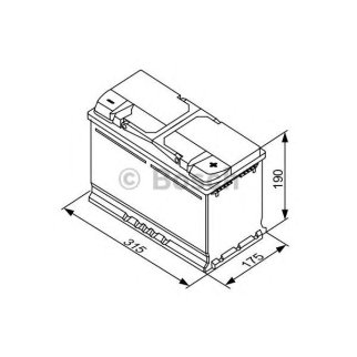 Аккумуляторная батарея BOSCH 0 092 S50 110 фото