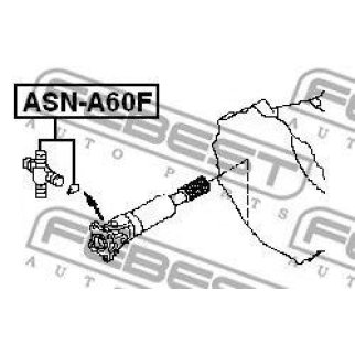 Крестовина карданного вала FEBEST ASN-A60F фото