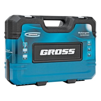 Набор инструмента 82пр. 1/2" 1/4" 120 зубьев GROSS фото 23