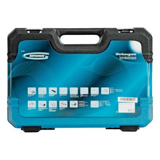 Набор инструмента 82пр. 1/2" 1/4" 120 зубьев GROSS фото 22