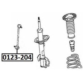 Стойка переднего стабилизатора ASVA 0123-204 фото