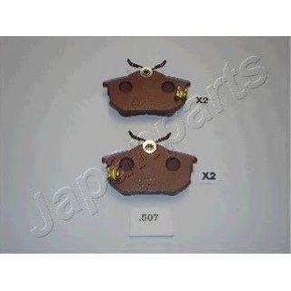Колодки тормозные Japanparts PP-507AF фото