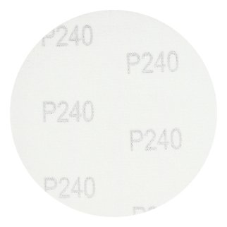 Круг абразивный на ворсовой подложке под "липучку", P 240, 125 мм, 10 шт MATRIX 73871 фото 2