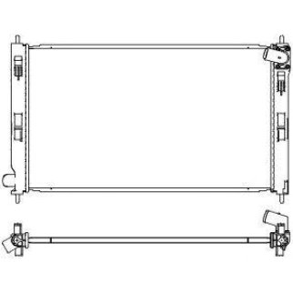 Радиатор основной SAKURA 33218503 фото