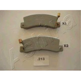 Колодки тормозные задние дисковые к-кт ashika 51-02-213 фото