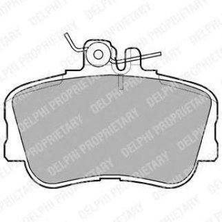 Колодки торм.пер. фото