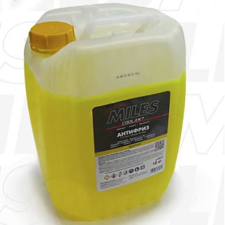 Антифриз G12/G12+ готовый 10кг (жёлтый) фото