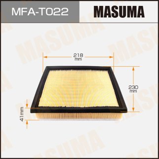 Фильтр воздушный Masuma MFA-T022 фото
