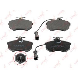 Колодки тормозные передние к-кт LYNXauto BD1201 фото