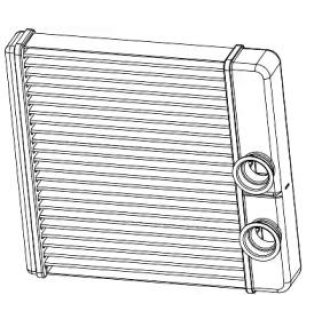 LRH 0194_радиатор отопителя! Lada Granta 15> фото