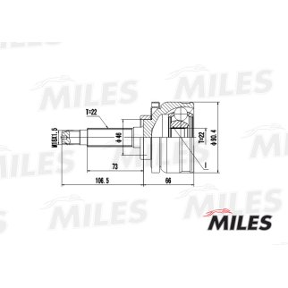 ШРУС LADA NIVA 2121 1.6 76-87 нар. фото 3
