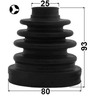 Пыльник ШРУСа внутр. пер FEBEST 0115-AZT251TRH фото 2