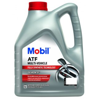 Масло трансмиссионное MOBIL ATF Multi-Vehicle GSP синтетическое 4 л 156091 фото