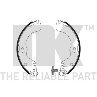 Колодки барабанные к-кт NK 2732640 фото