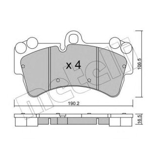Колодки тормозные фото