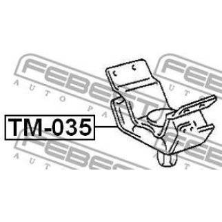 Подушка двигателя задняя фото