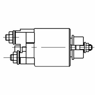 Реле втягивающее стартера для а/м Toyota Yaris (05-) 1.3i/Hilux (15-) 2.8D (VSR 1905) фото 5