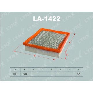 Фильтр воздушный LYNXauto LA-1422 фото
