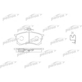 Колодки тормозные PATRON PBP1092 фото