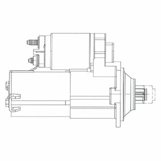 Стартер для а/м Chery QQ6 (06-) 1.1i 1,3кВт (LSt 2732) фото 6