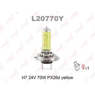 Лампа галогенная LYNXauto L20770Y фото