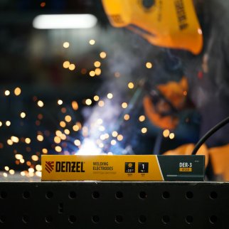 Электроды DER-3, диам. 2,5 мм, 1 кг., рутиловое покрытие Denzel фото 1