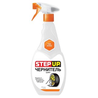 Чернитель шин TIRE SHINE STEP UP 473мл фото