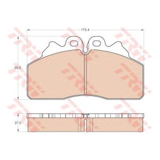 Колодки тормозные Iveco EuroCargo фото