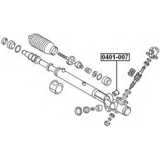 Сайлентблок ASVA 0401-007 фото