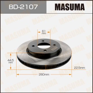 Диск тормозной Masuma BD-2107 фото